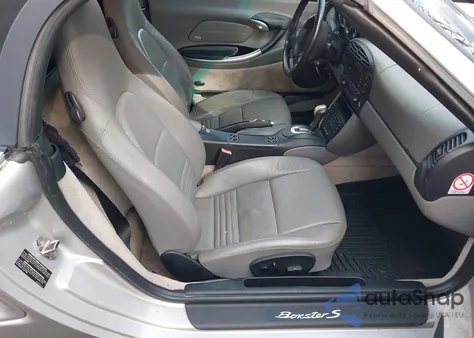 2001 Porsche Boxster S from USA, damaged, VIN WP0CB29801U661839